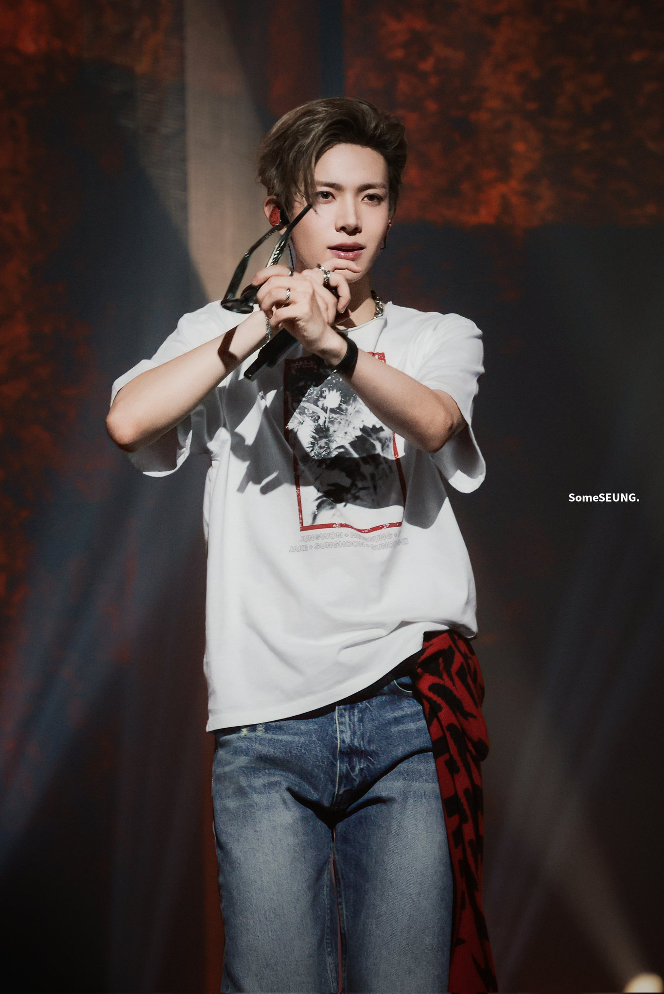 Momen yang diabadikan oleh penggemar Heeseung (ENHYPEN)