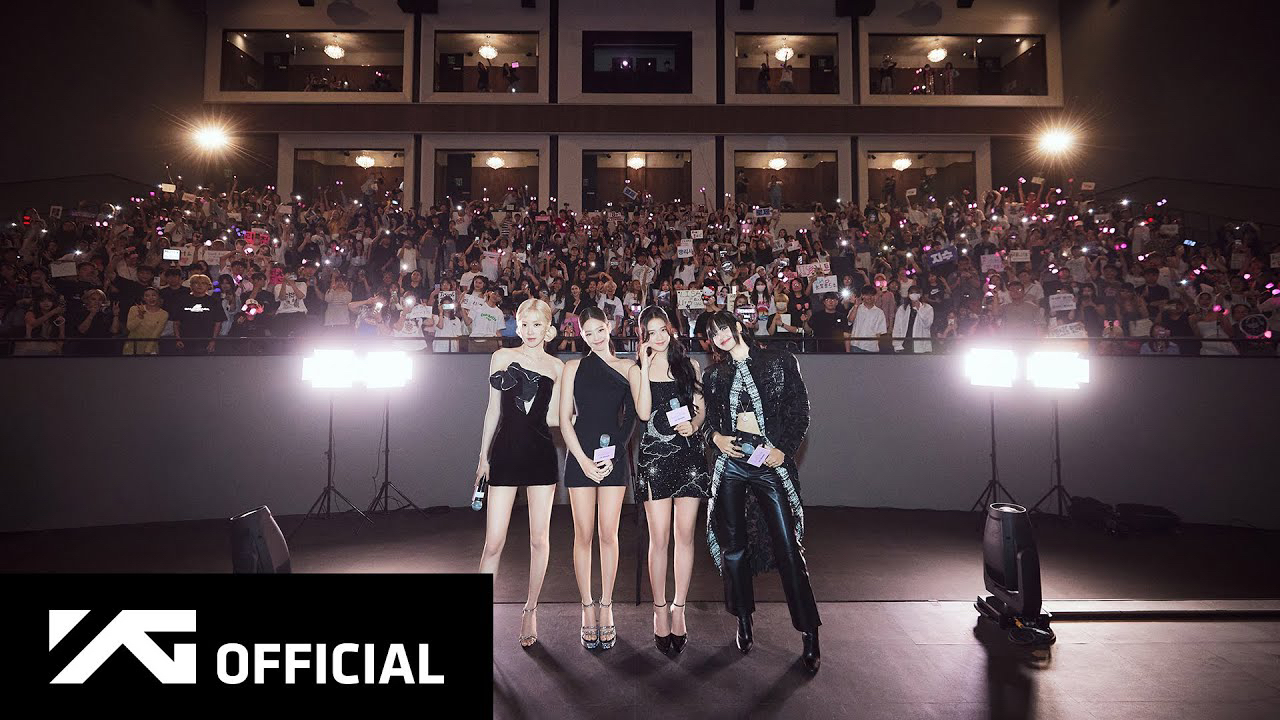 A moment captured by BLACKPINK's fan