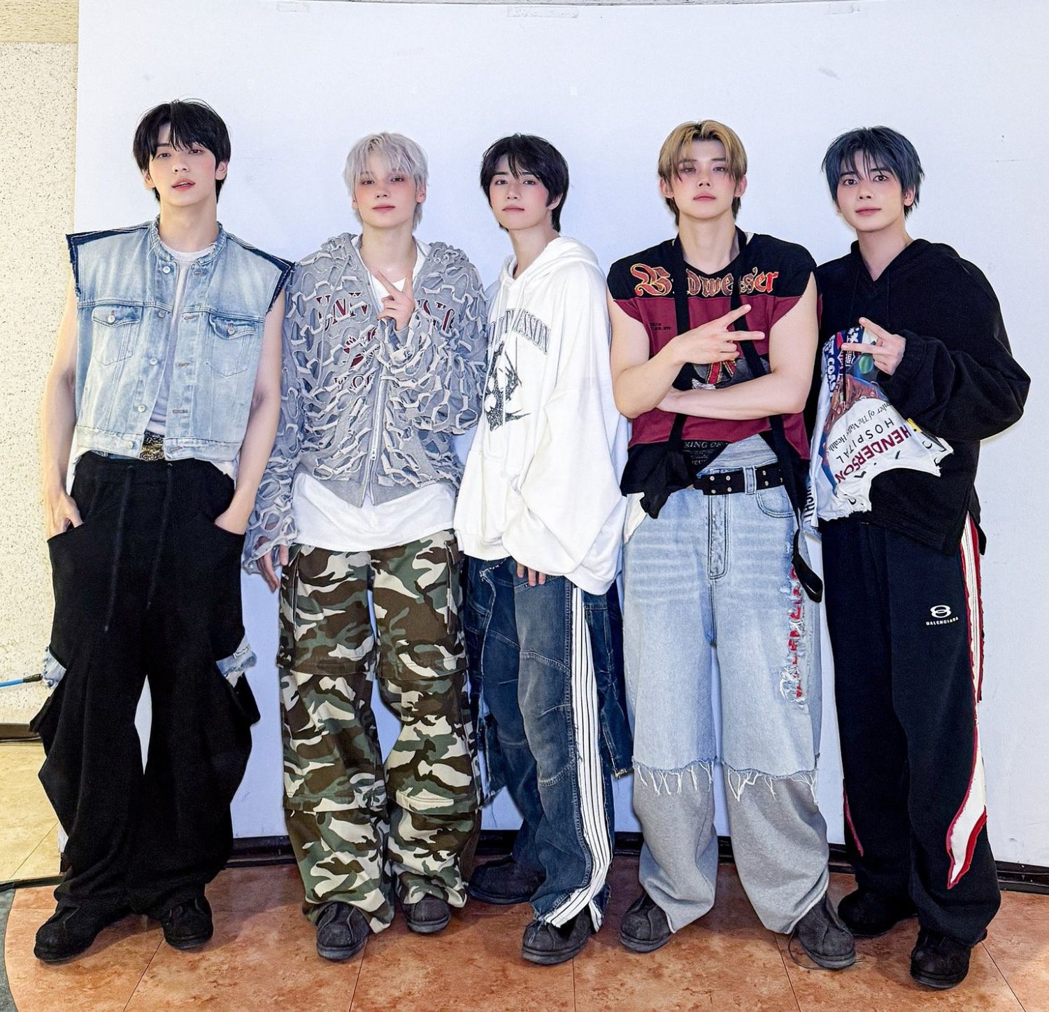 TOMORROW X TOGETHER粉絲拍下的瞬間