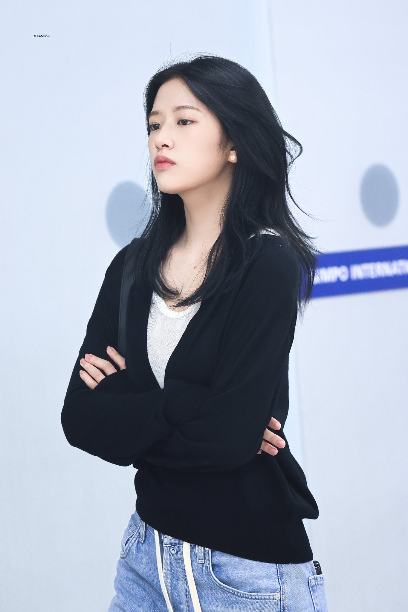 Behind-the-scenes cut of An Yujin (IVE)
