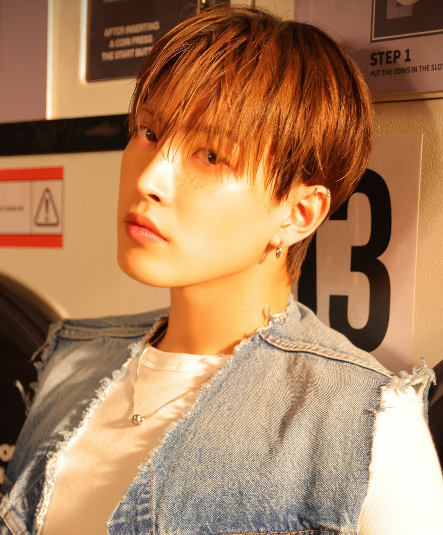 Recent activity shot of Hongjoong (ATEEZ)