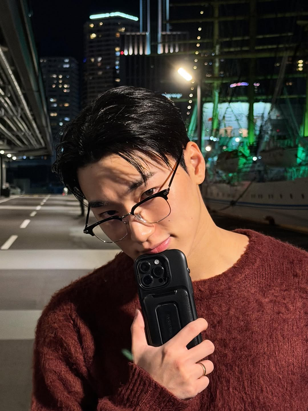 산 (에이티즈) 최근 활동샷