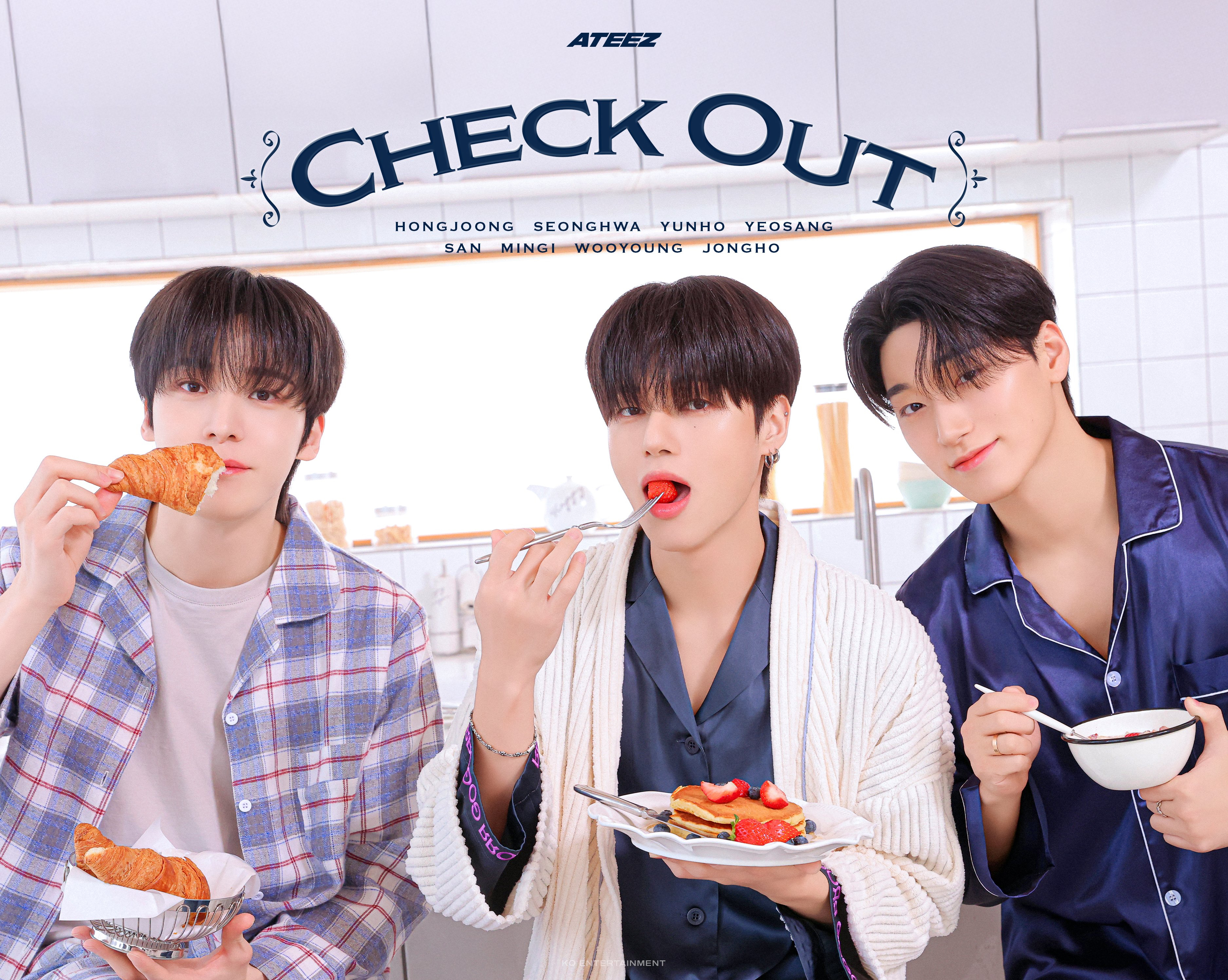 Recent activity shot of San (ATEEZ)