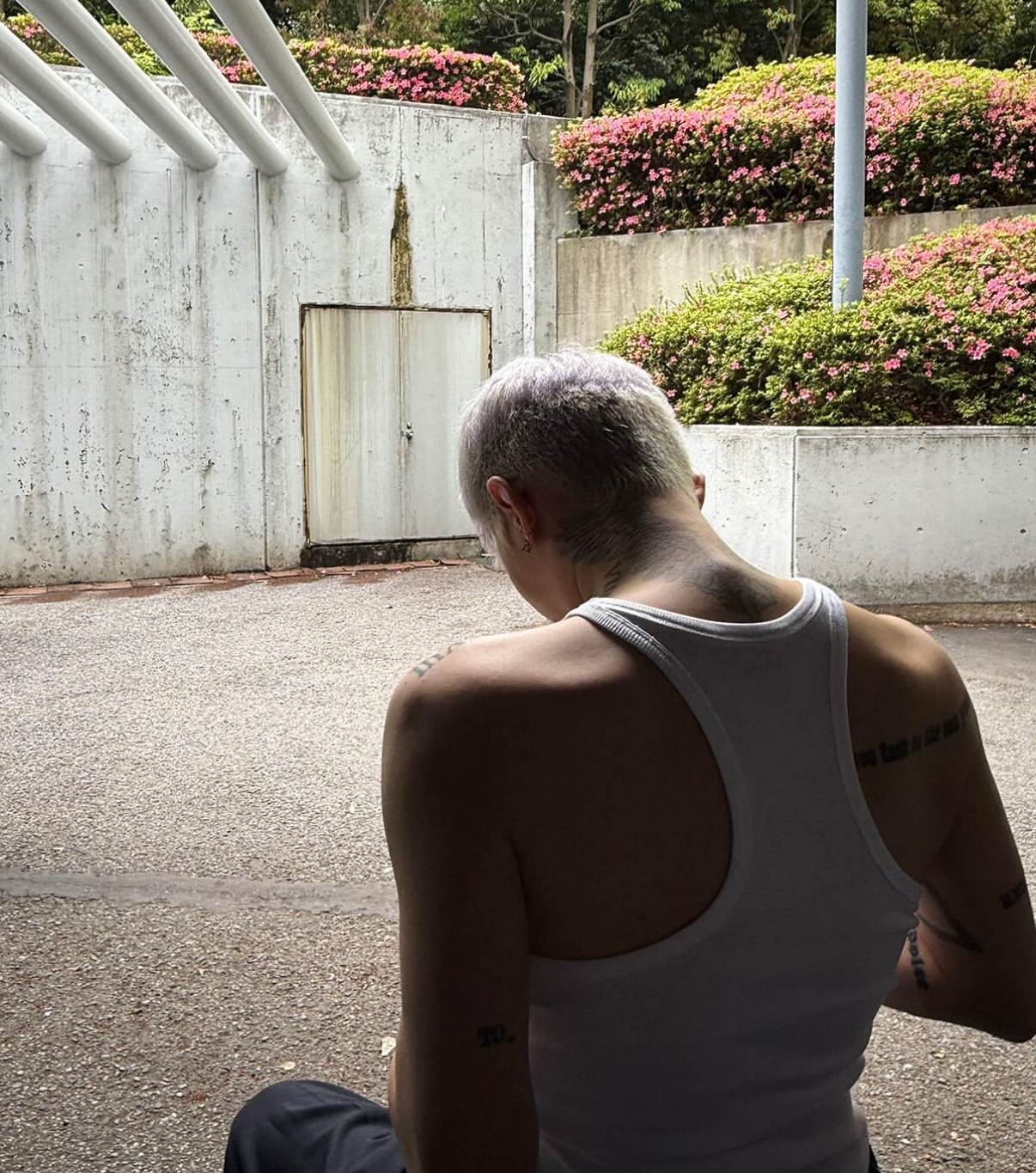 A moment captured by G-DRAGON (BIGBANG)'s fan