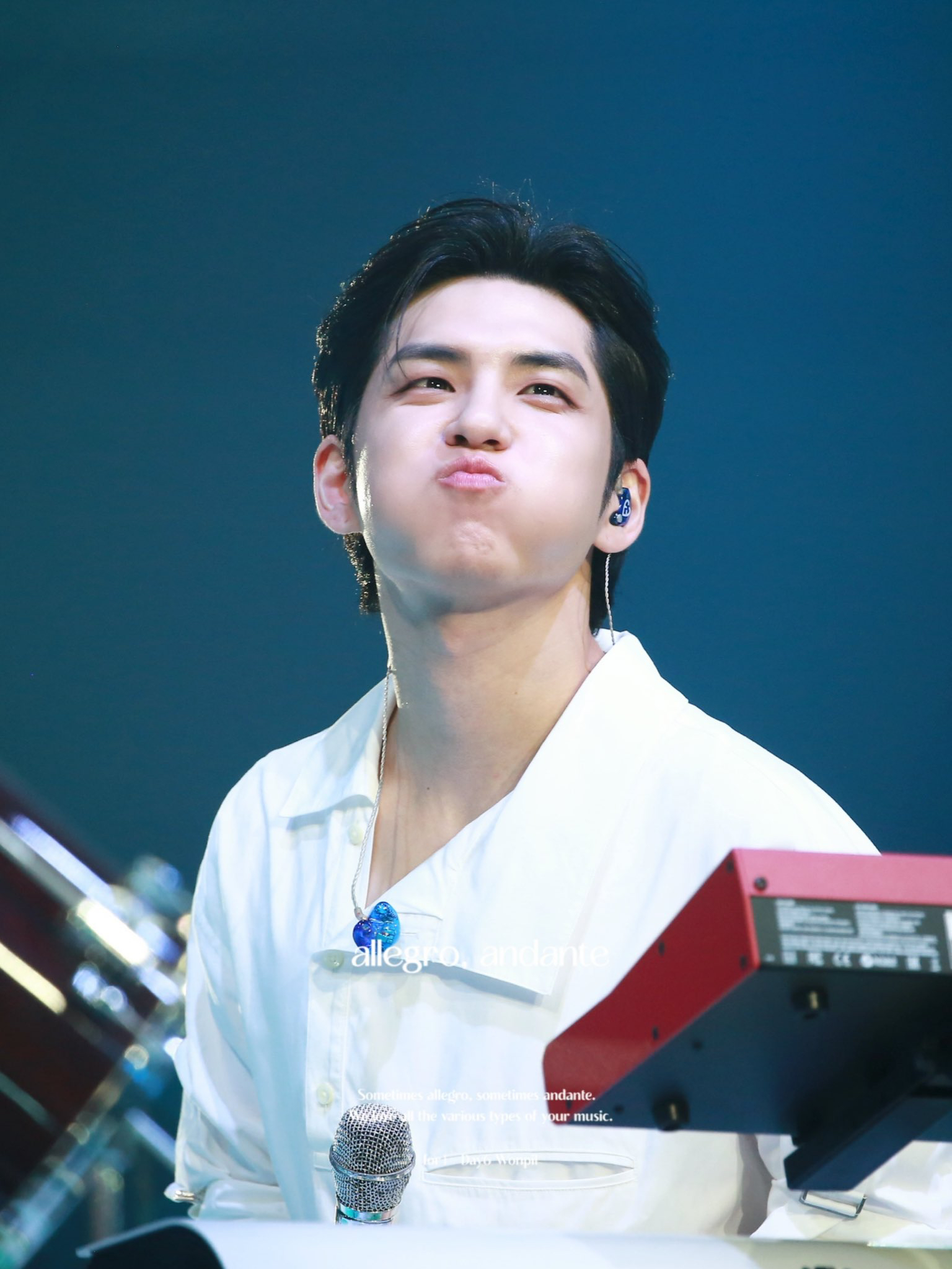 Recent activity shot of Wonpil (DAY6)