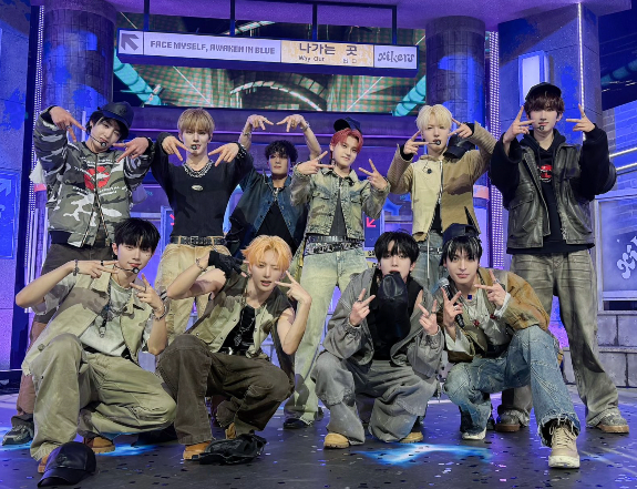 A moment captured by Xikers's fan