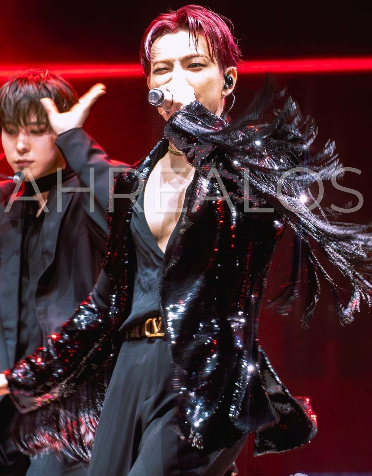 Recent activity shot of Hongjoong (ATEEZ)