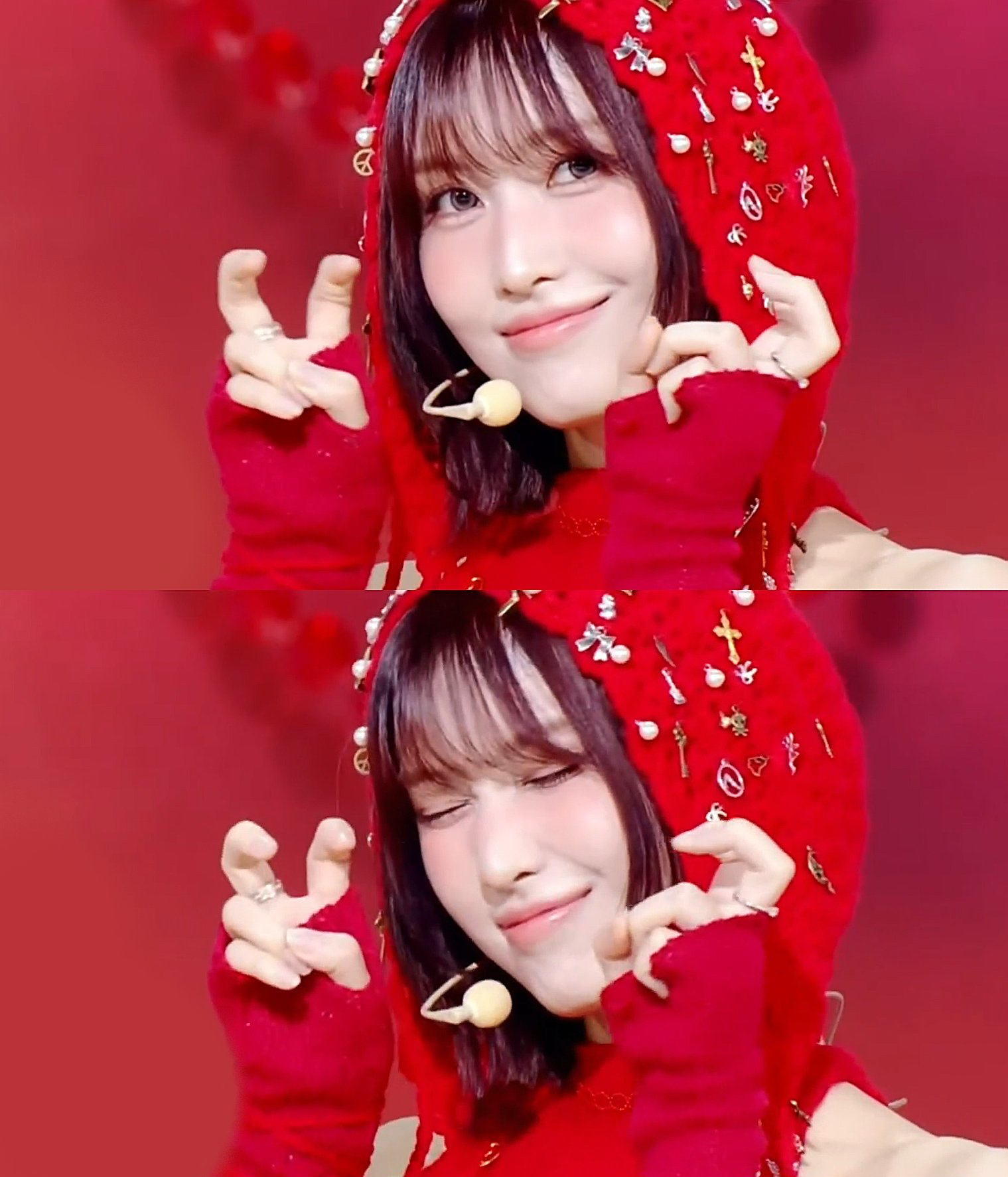 모모 (TWICE)의 비하인드 컷