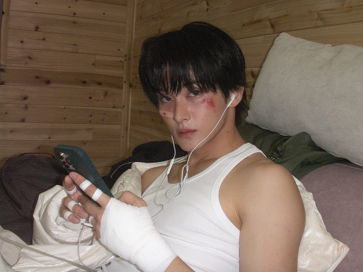 Recent activity shot of Mark (NCT 127, NCT DREAM)