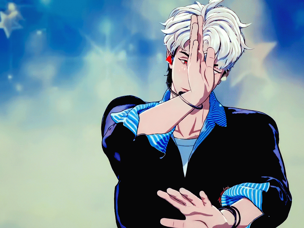 Recent activity shot of Eunho (PLAVE)