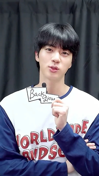 Recent activity shot of Jin (BTS)