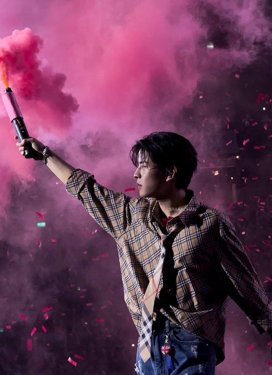 Recent activity shot of Seungmin (Stray Kids)