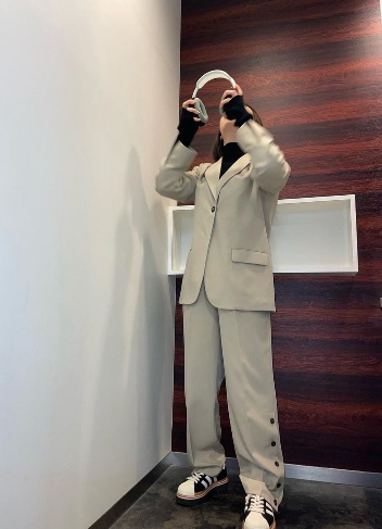 A moment captured by Rio (NiziU)'s fan