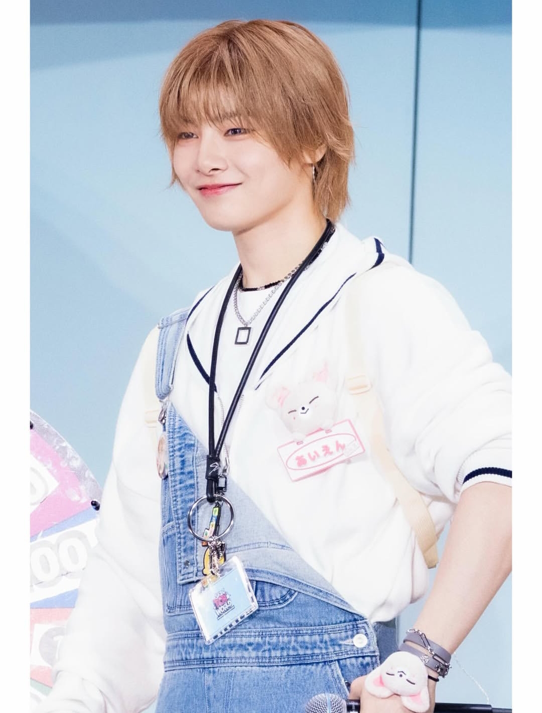 A moment captured by I.N (Stray Kids)'s fan