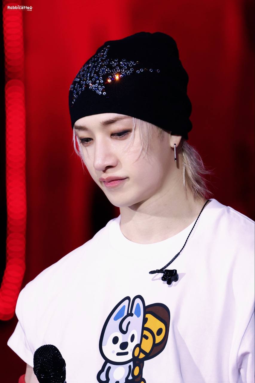 A moment captured by Bang Chan (Stray Kids)'s fan