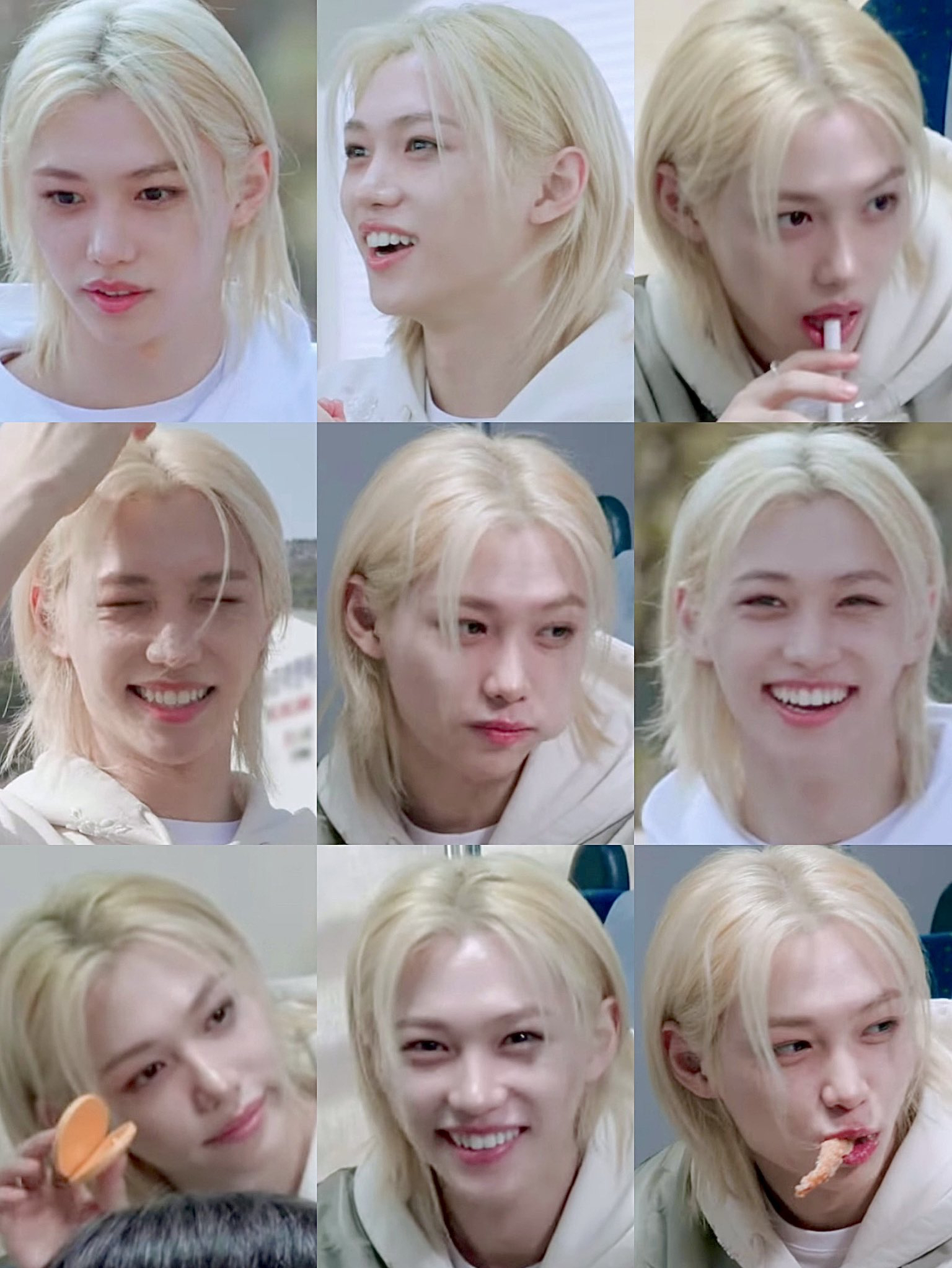 Recent activity shot of Felix (Stray Kids)