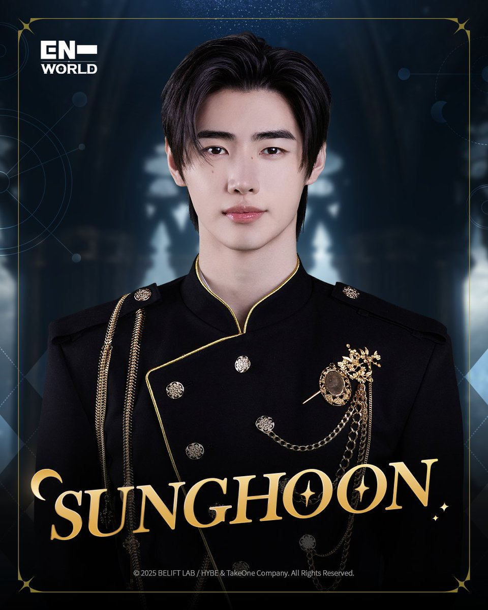 Behind-the-scenes cut of Sunghoon (ENHYPEN)