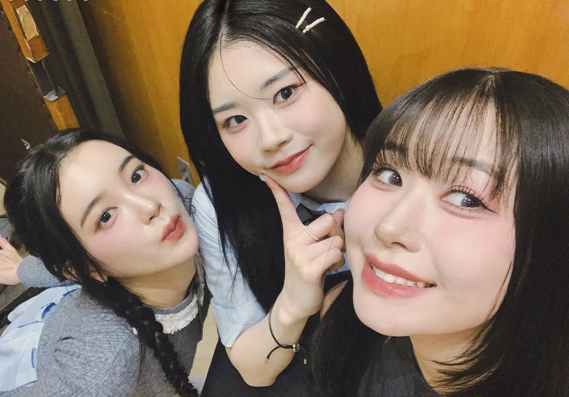 A moment captured by Kasahara Momona (ME:I)'s fan