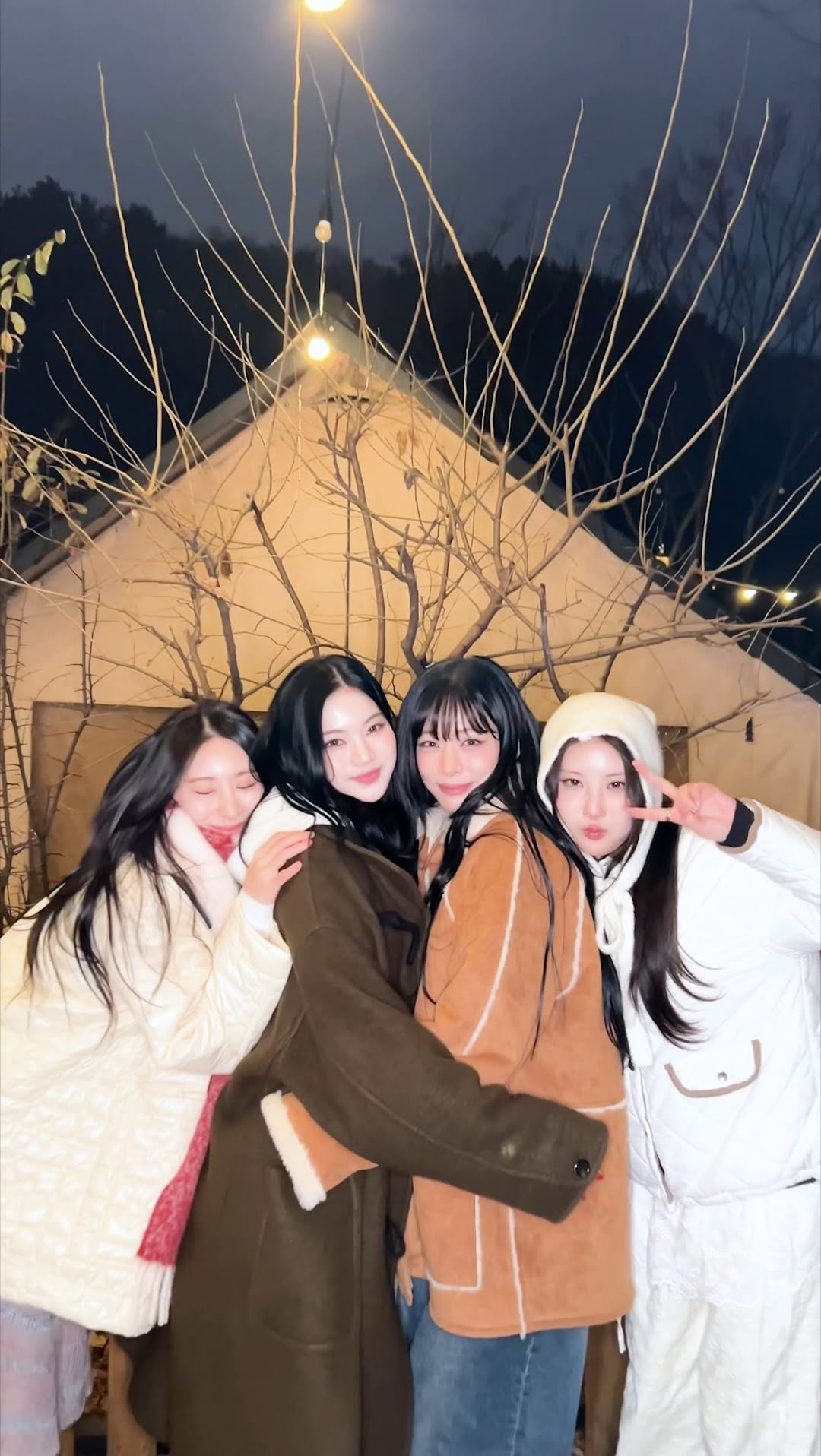 イ・チェヨンの舞台裏ショット