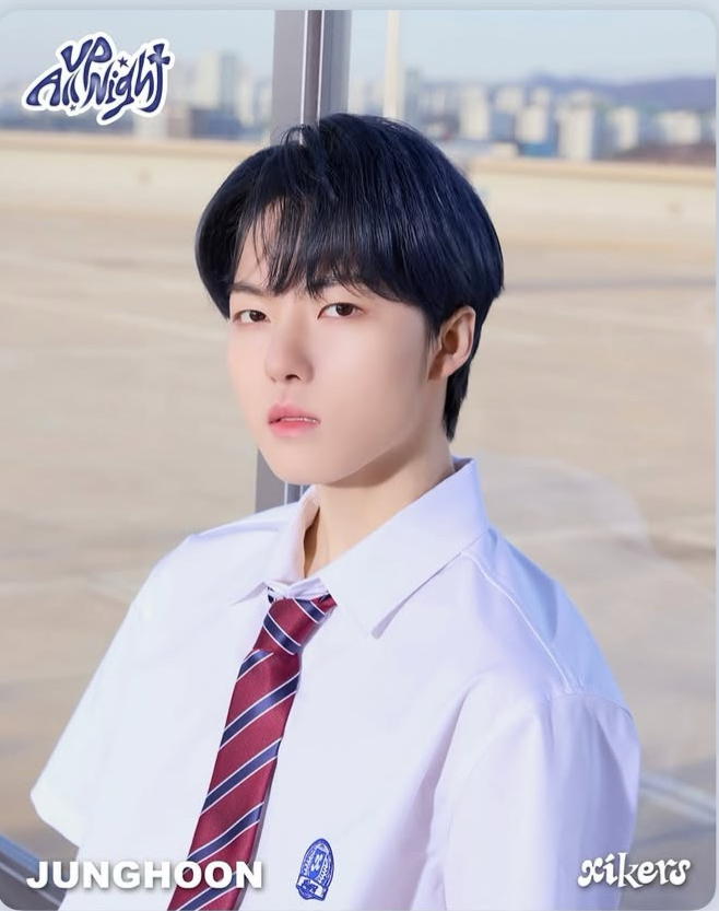 Recent activity shot of Junghoon (Xikers)