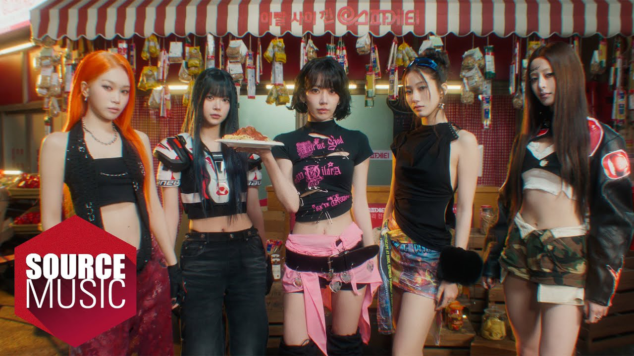 Behind-the-scenes cut of LE SSERAFIM