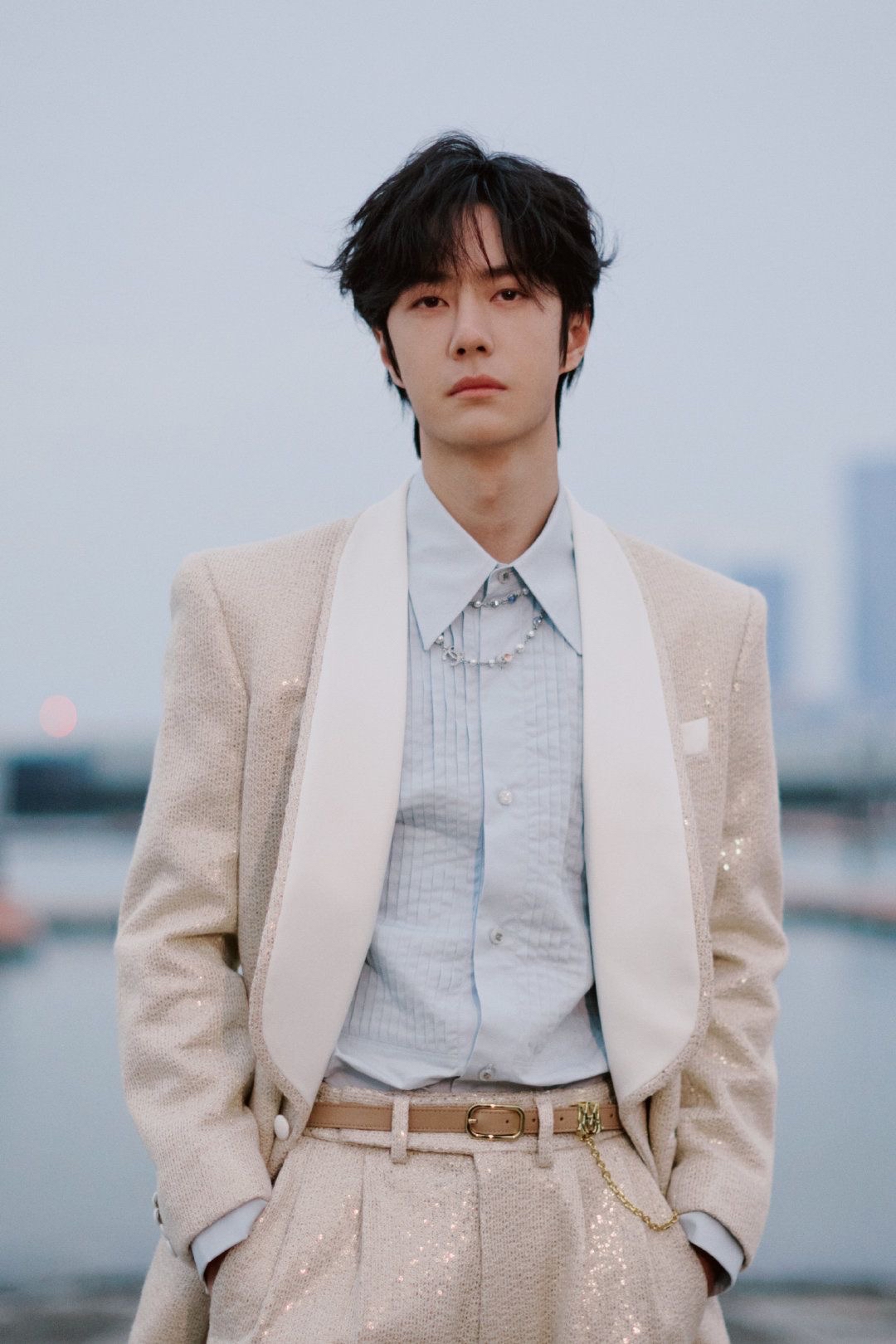 Recent activity shot of Wang Yibo