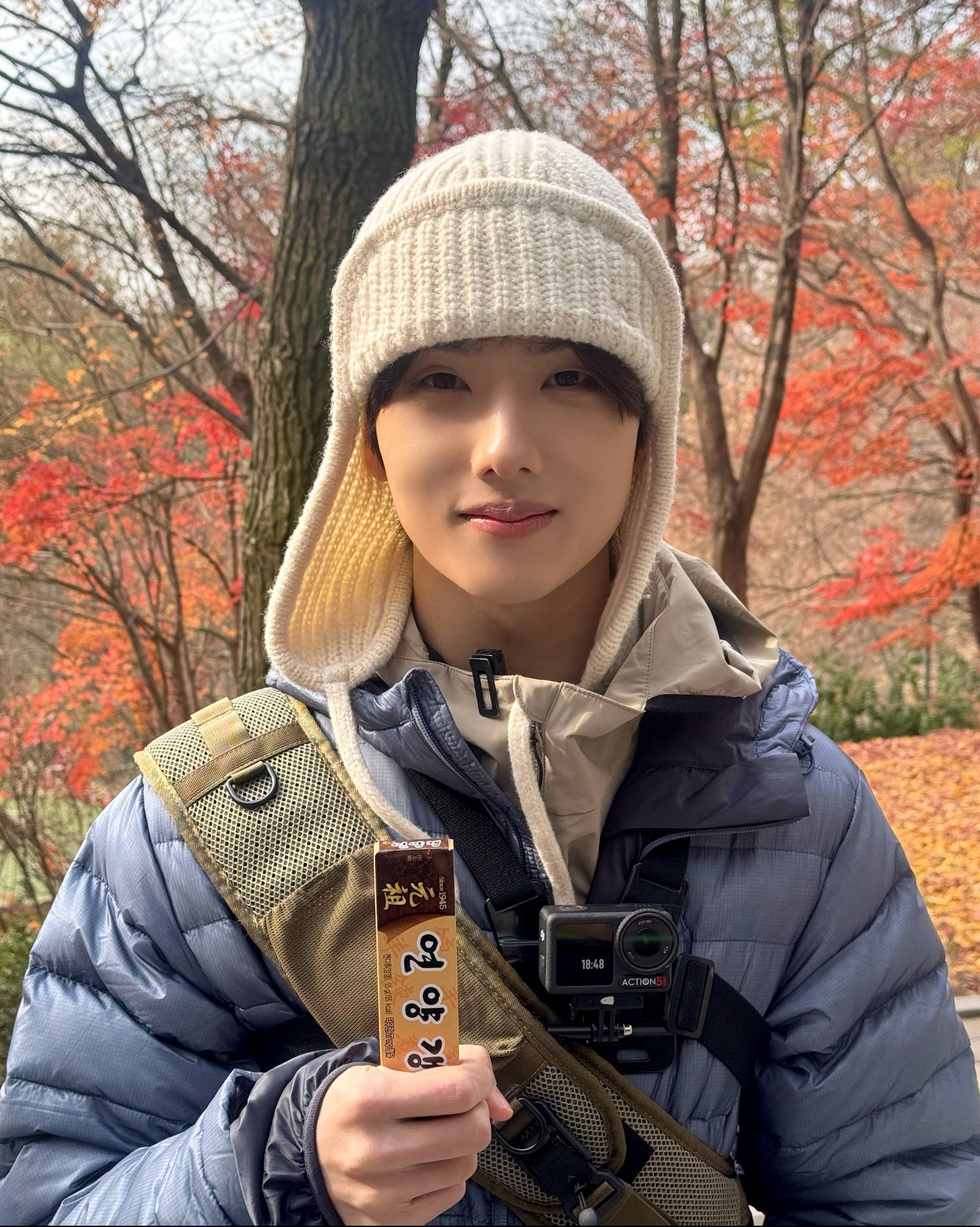 A moment captured by Jisung (NCT DREAM)'s fan