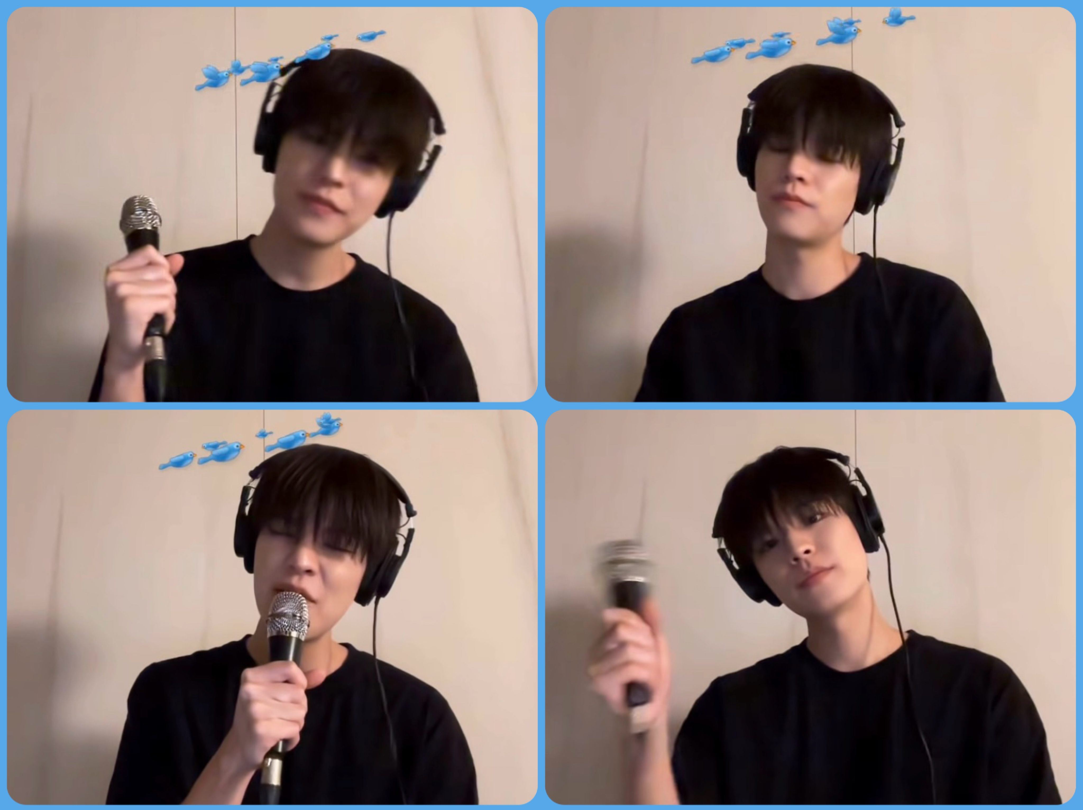 A moment captured by Seungmin (Stray Kids)'s fan