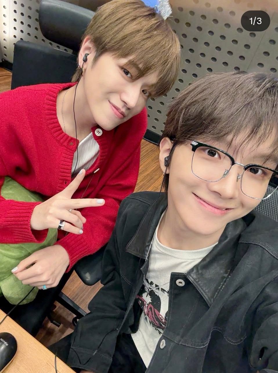 A moment captured by Riwoo (BOYNEXTDOOR)'s fan