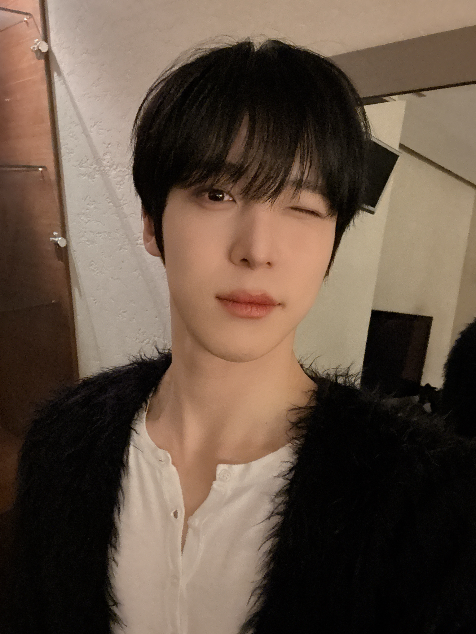 A moment captured by Yunho (ATEEZ)'s fan