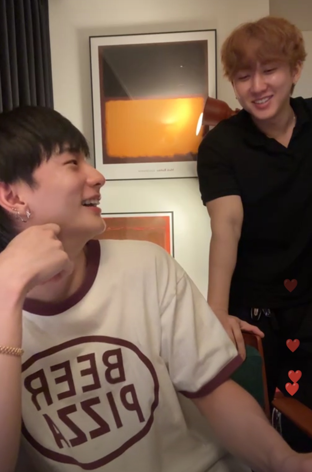 A moment captured by Hyunjin (Stray Kids)'s fan