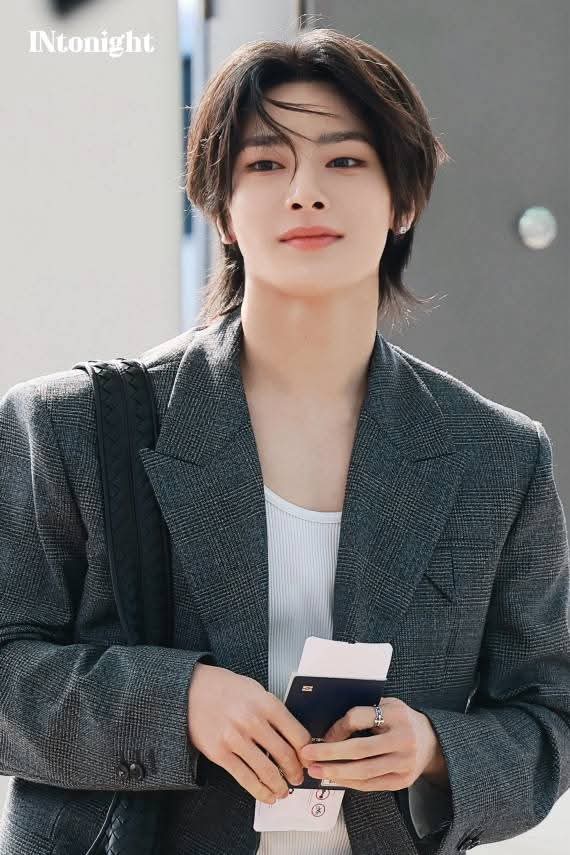 Momen yang diabadikan oleh penggemar I.N (Stray Kids)