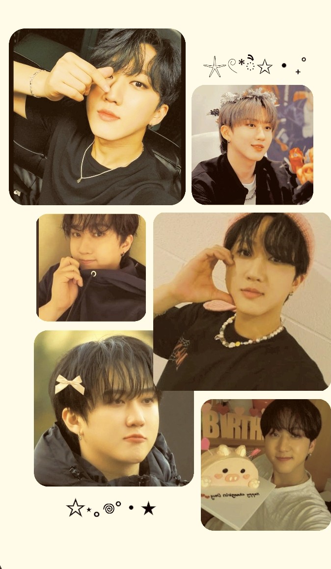 Wallpaper penuh perasaan yang dibagikan untuk Changbin (Stray Kids)