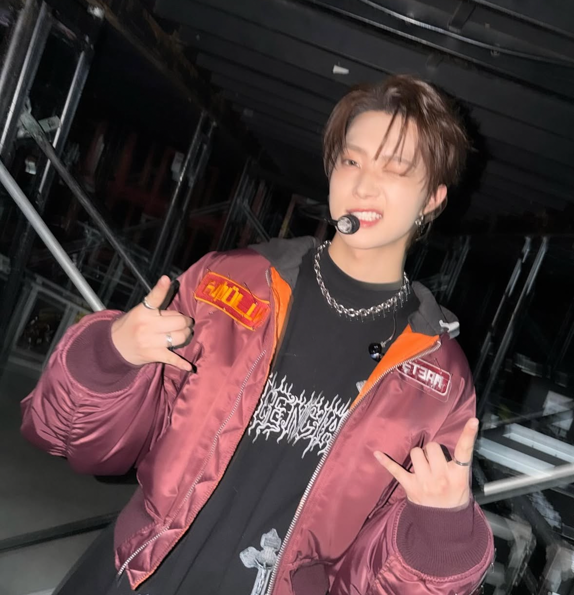 Recent activity shot of EJ (&TEAM)