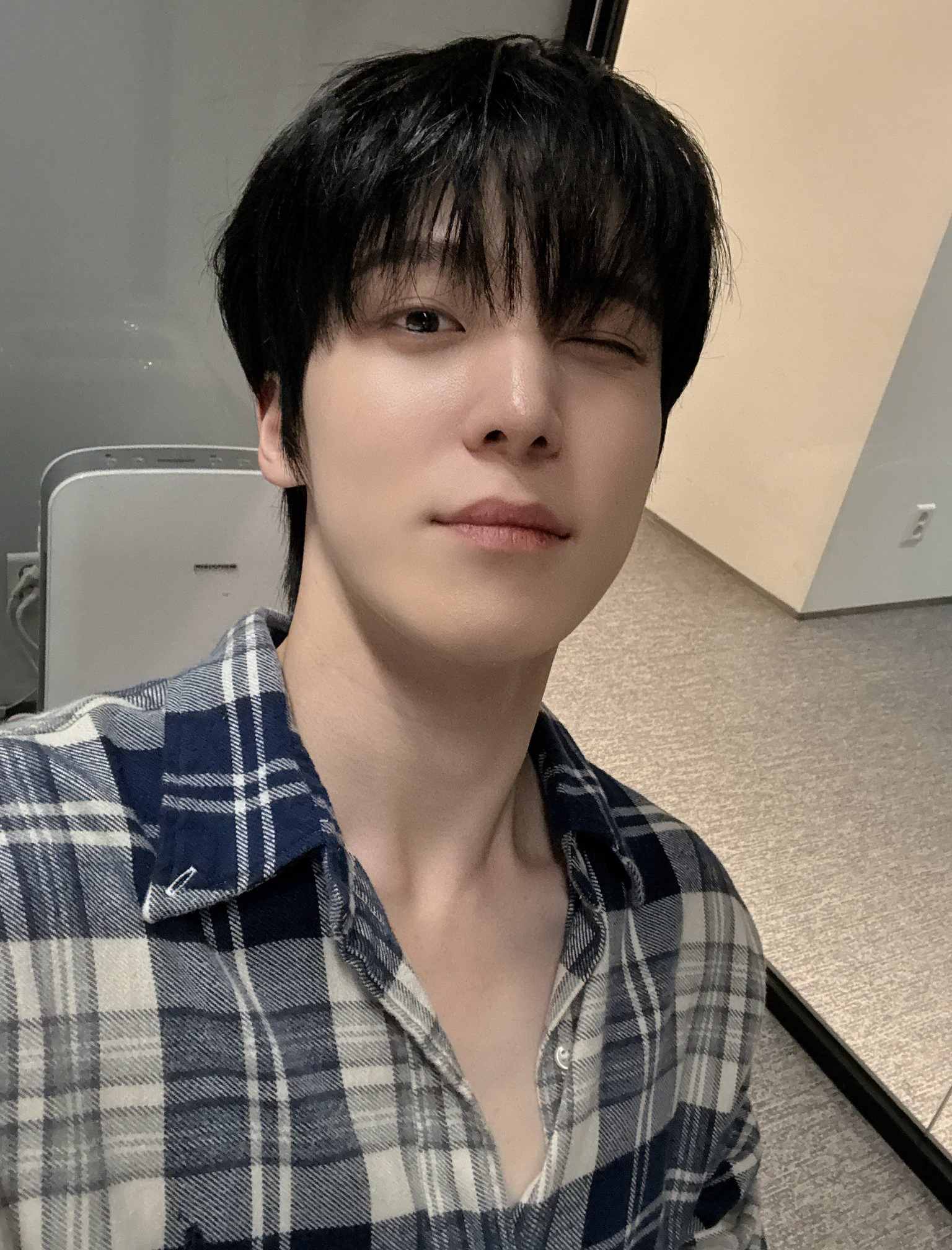 A moment captured by Yunho (ATEEZ)'s fan