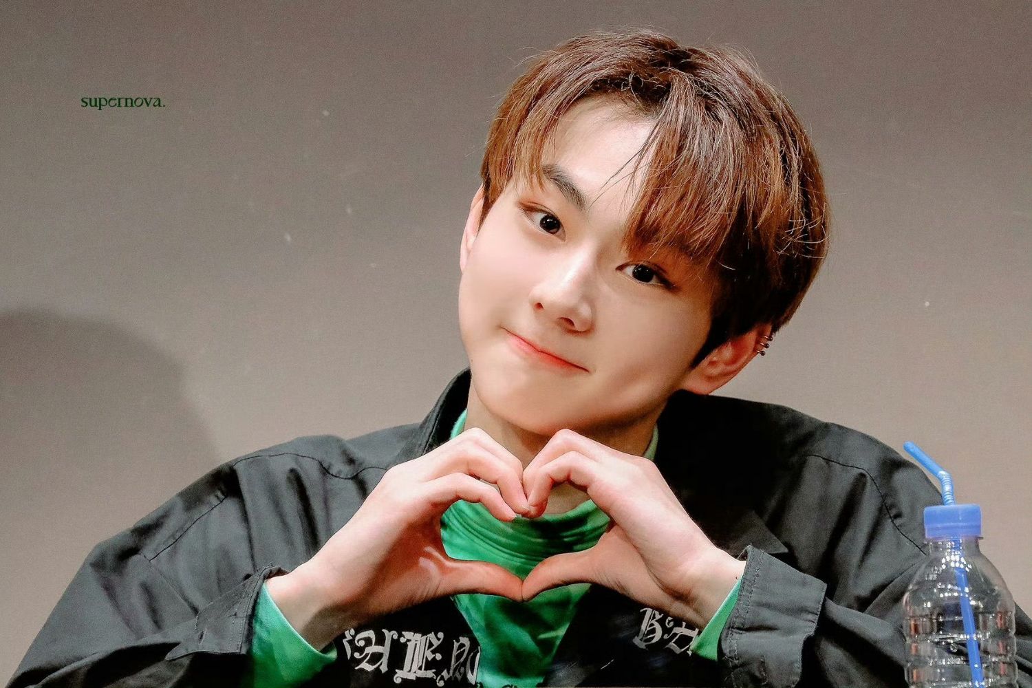 A moment captured by Jungwon (ENHYPEN)'s fan