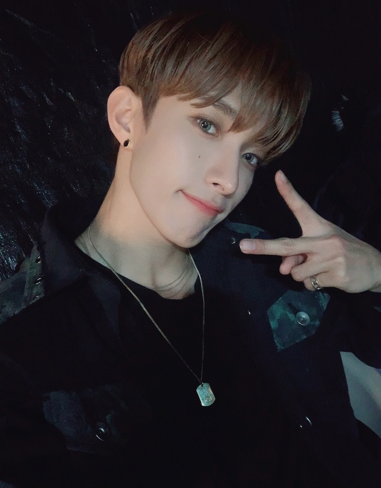 Recent activity shot of DK (SEVENTEEN)