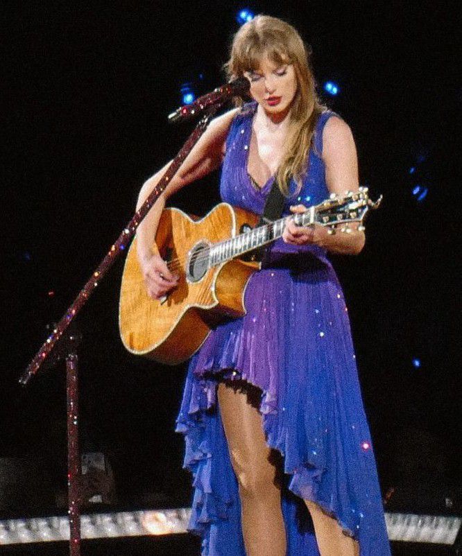 Recent activity shot of Taylor Swift