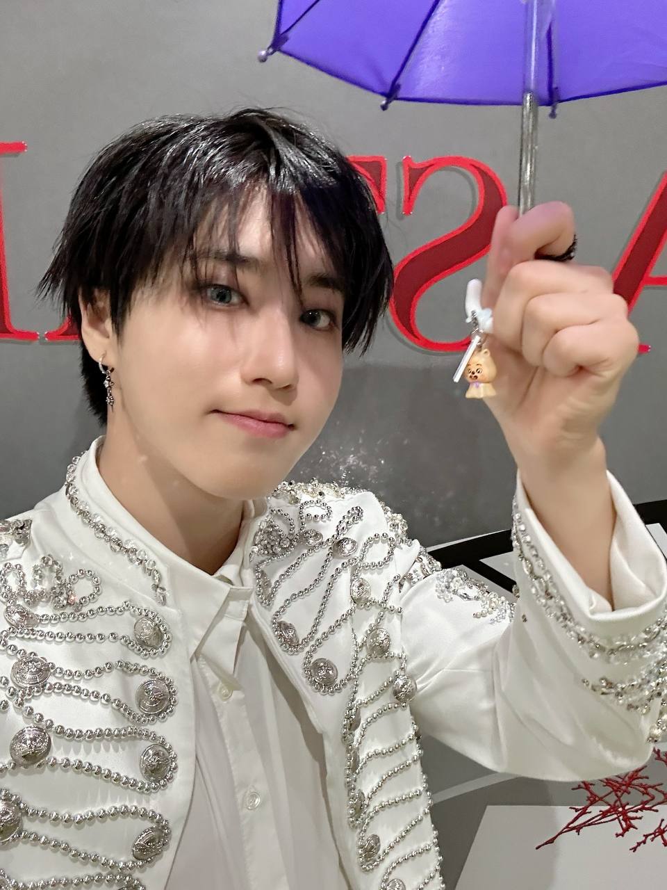 Recent activity shot of HAN (Stray Kids)