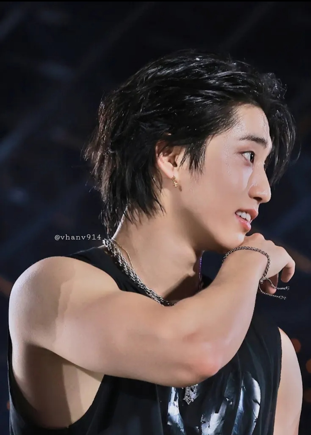 HAN (Stray Kids)粉絲拍下的瞬間