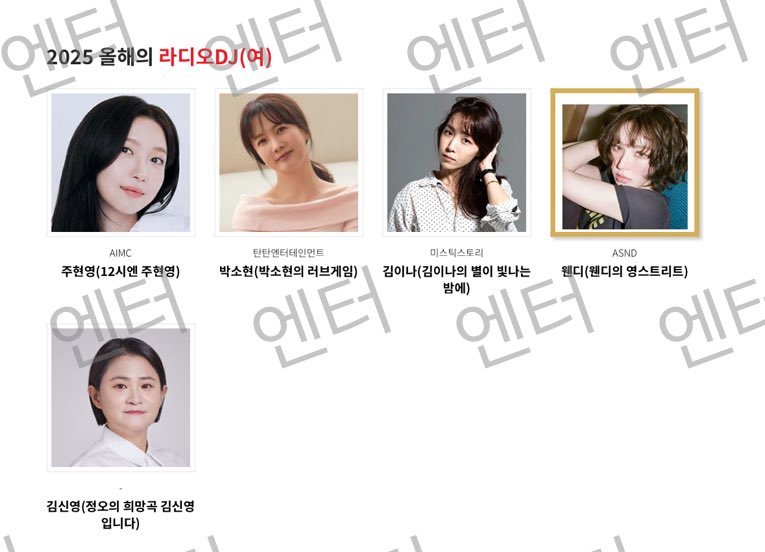 Recent activity shot of Wendy (Red Velvet)