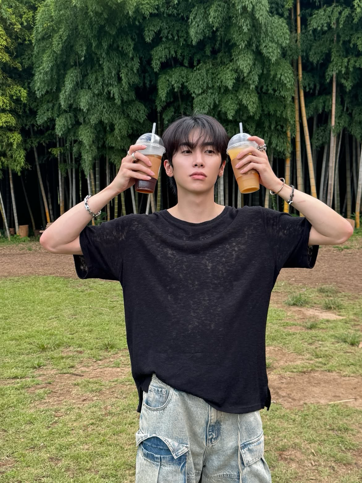 Recent activity shot of Xiao (UP10TION)