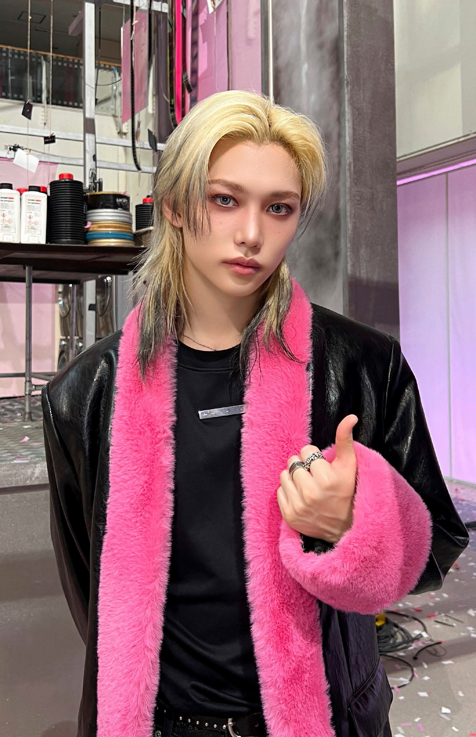 Behind-the-scenes cut of Felix (Stray Kids)