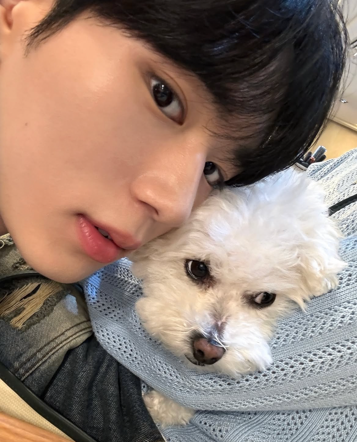 A moment captured by Kim Junseo (ALPHA DRIVE ONE)'s fan