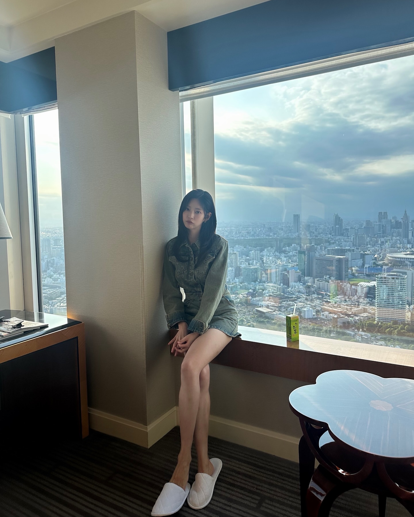 A moment captured by Kim Minju's fan