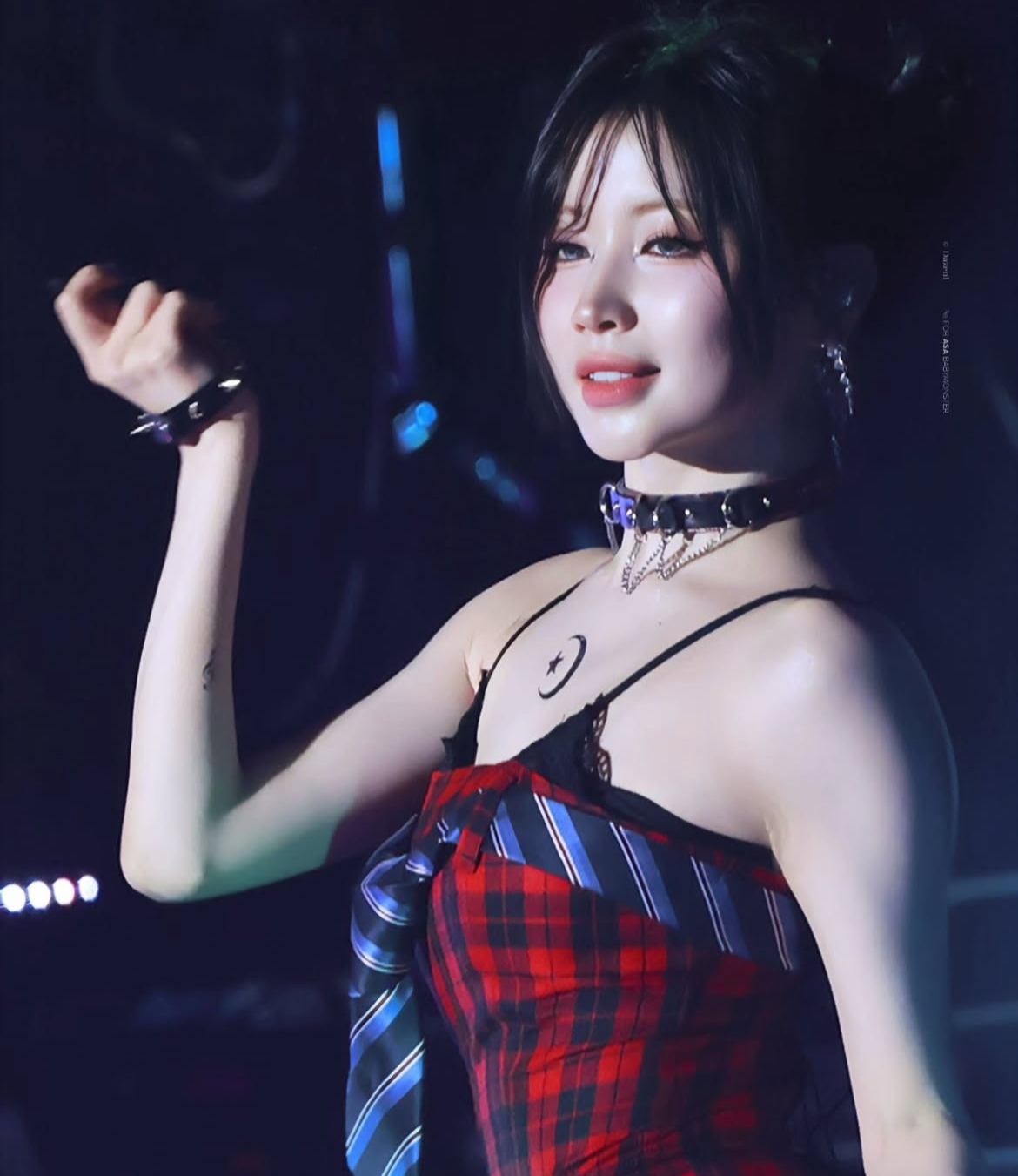 A moment captured by Asa (BABYMONSTER)'s fan