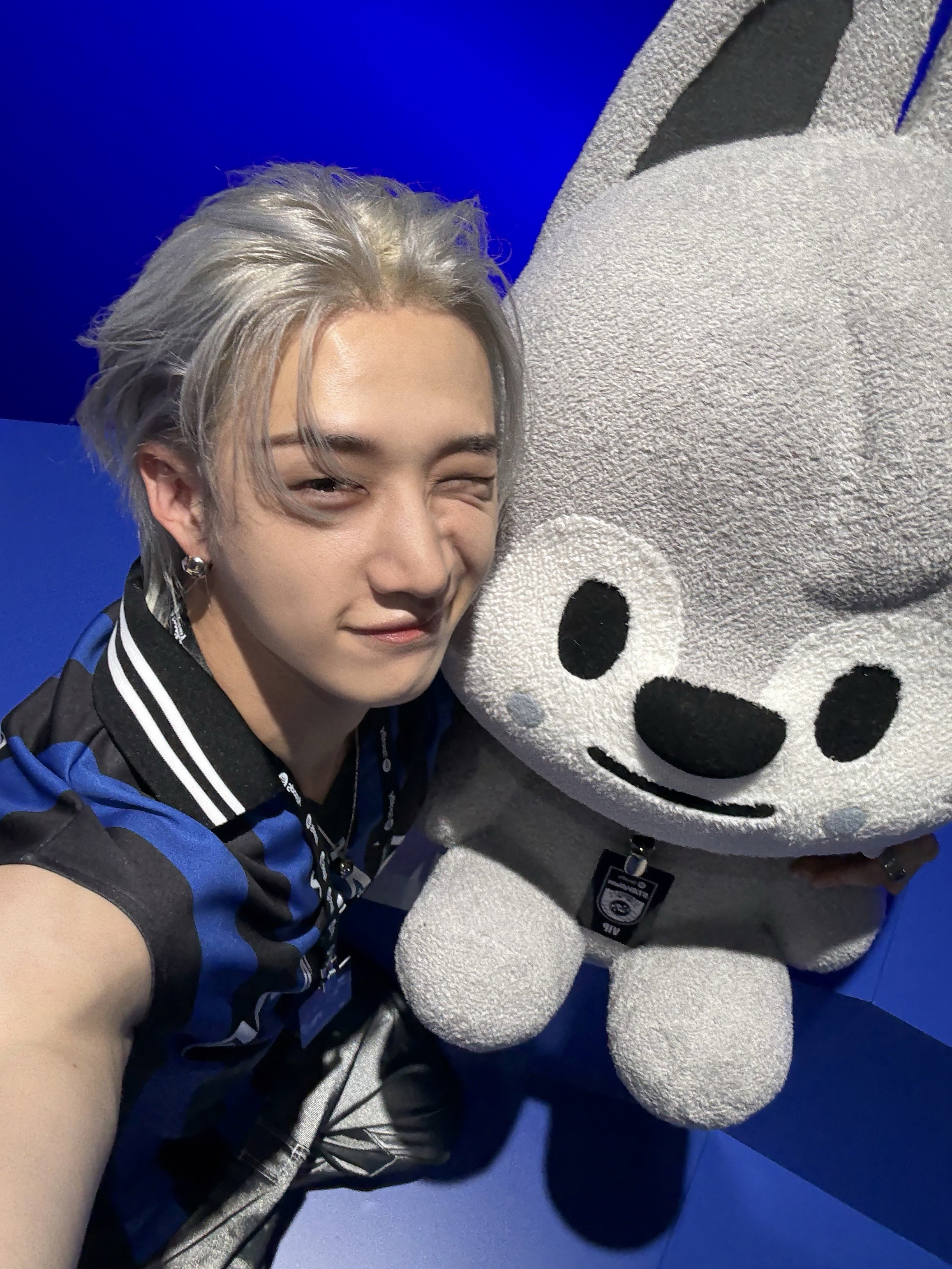 A moment captured by Bang Chan (Stray Kids)'s fan