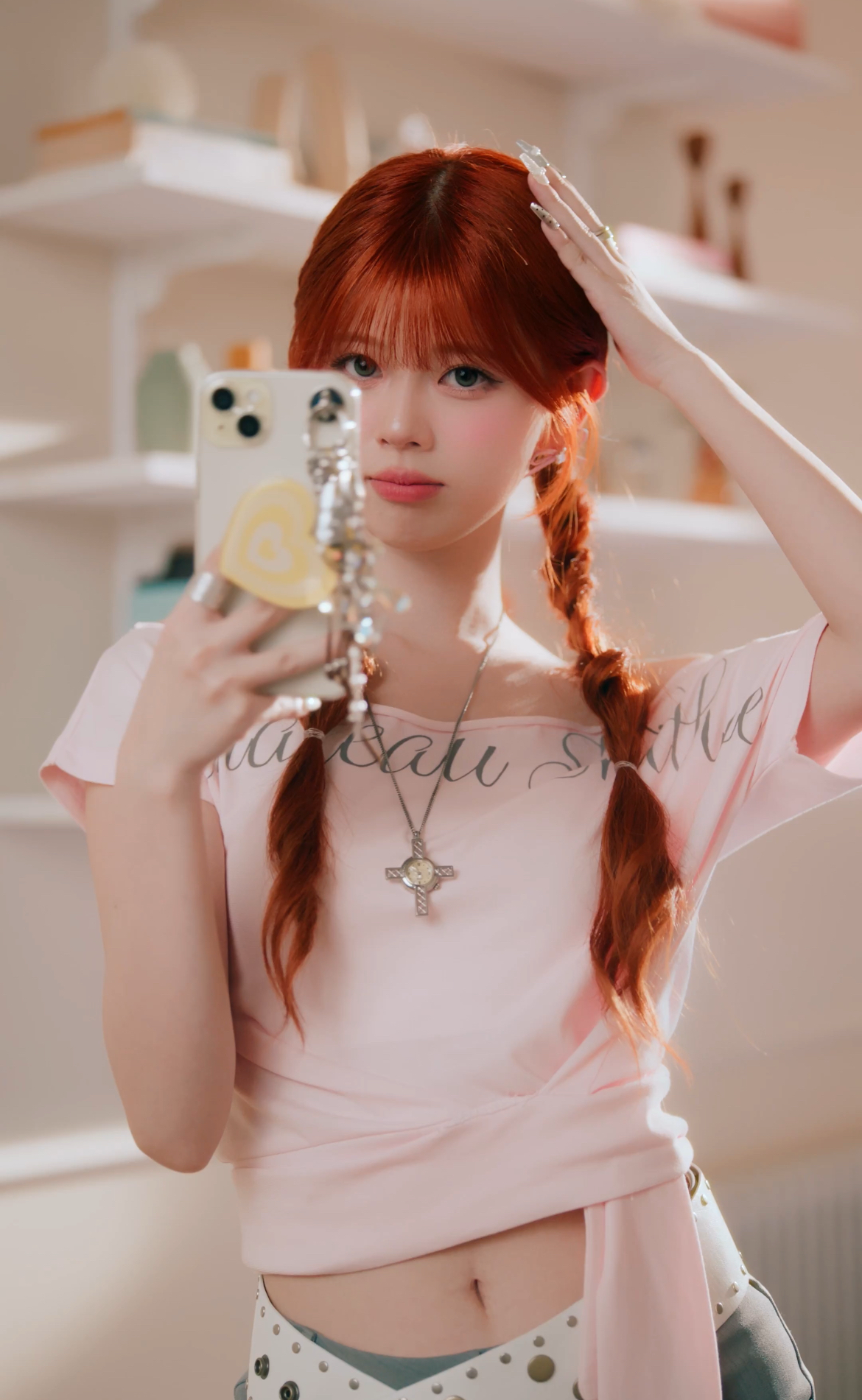 A moment captured by Riku (NiziU)'s fan