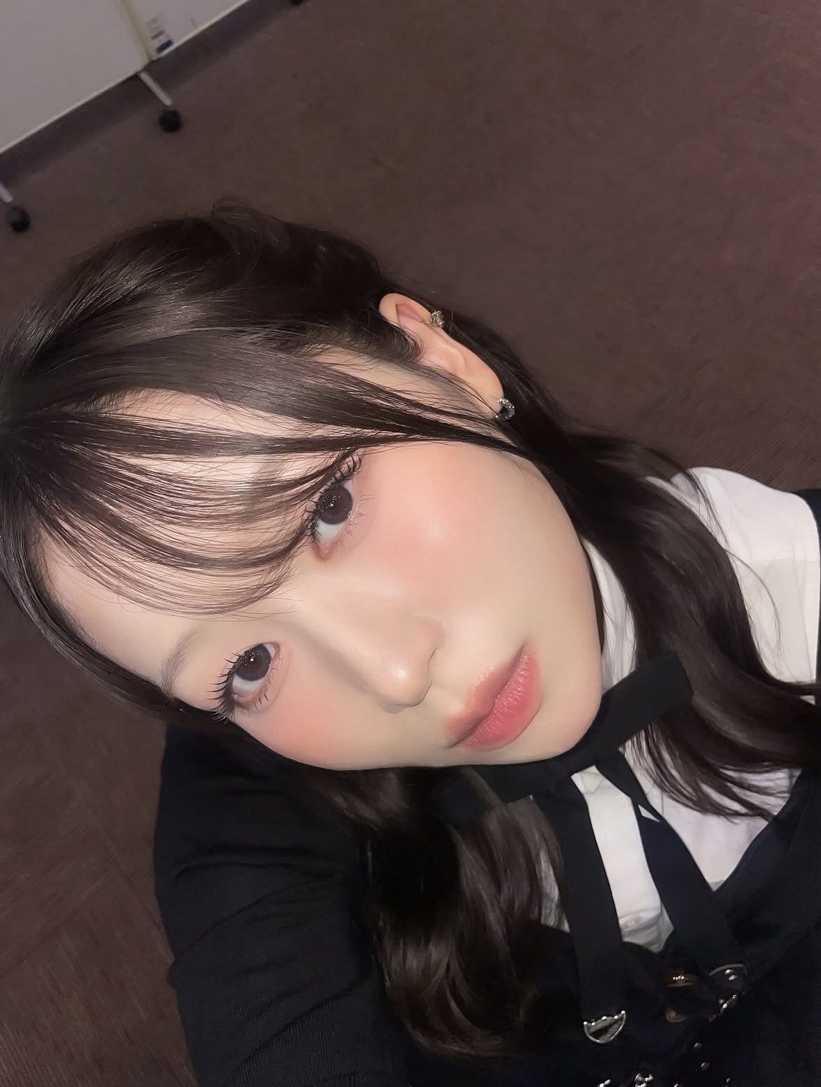 Recent activity shot of Kasahara Momona (ME:I)