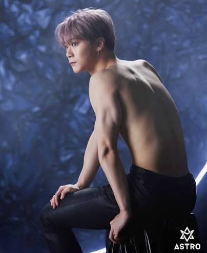 Recent activity shot of Moonbin (ASTRO)